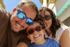 Guardian-Children-Merrimack-NH-family selfie with sunglasses