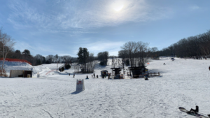 The slopes at McIntyre Ski Area Manchester, NH